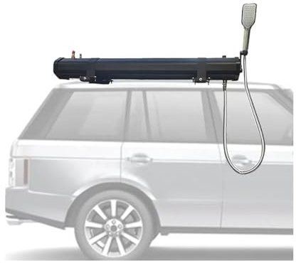 Campingdusche Camping Dusche Outdoor Mit 6.7ft duscheschlauch für Garten Reisen Autowäsche für Wandern, Camping, Reisen, Strand, Haustier,8 Gallon