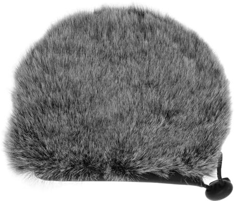 Toyvian Bonnette Microphone Peluche Antivent Et Antipop Pour Microphones Et Accessoire Pratique Pour Ktv Conférences Et Performances Direct