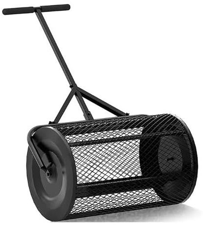 Esparcidor de abono, esparcidor de semillas multiusos, esparcidor de turba duradero, esparcidor de estiércol liviano, para plantar y sembrar, esparcidores de estiércol para el cuidado del césped y