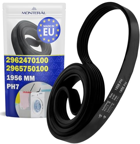 Keilrippenriemen Trockner 1956mm PH7 2962470100 für Beko 00117448 für Bosch | MADE IN EU - Garantie 10 Jahre - MONTERAL