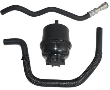 Vyawnqe Kit di Serbatoio del servosterzo e Serbatoio Fluido Compatibile con M52 M54 per E46 325i 328i 330i 32412227264 32416750155 32416796390