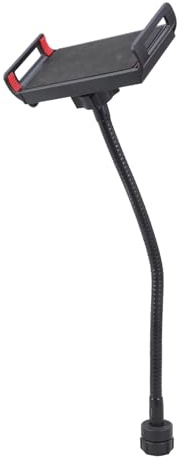 Lerpwige 17 mm adaptador de bala soporte de pinza para smartphone trípode del soporte del teléfono adaptador clip clip clip ajuste monópodos ajuste flexible soporte teléfono para coche de ventilación