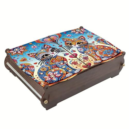 CXINLky Scatola di Aufbewahrungsbox per Pittura con Diamanti, Scatola Grande Capacità per Pittura con Diamanti, Scatola di Aufbewahrungsbox per Gioielli di Natale Fai da Te, Scatola di