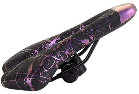 Mountain Bike Saddle | Printed Bike Seat Replacement - Hollow Structure, Shock Absorbing, Breathable Cycling Accessories For Men And -Women, Road, Moutain