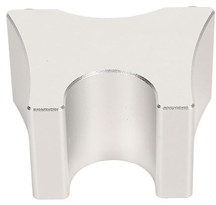 Hamwesh HiFi -Kabelklemme, Aluminiumlegierungdrahtklasse für HiFi -Netzkabel mit Bodenschutz und Vibrationsreduzierung für Lautsprecherverstärker CD DVD Player Plattenschreiber Rekorder (Silver)