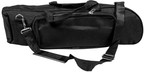 BESPORTBLE Borsa Accessori Oxford Tromba per Nero e Antishock Portatile Tracolla Regolabile per Accordatura per Suonare Ovunque