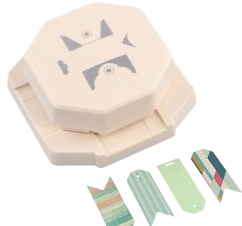 Derwrtup Cortadora de esquinas 4 en 1 para álbumes de recortes y manualidades, cortador y perforador, perforador, para diario, álbumes de fotos, tarjetas, etiquetas y proyectos de bricolaje