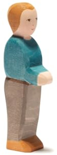 OSTHEIMER 10011 Vater aus Holz Höhe 14,5cm Familie und Bauernhof