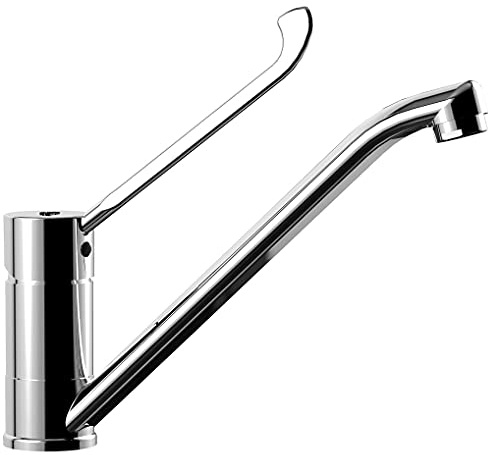 Miscelatore lavello cucina red paffoni leva clinica red303cr