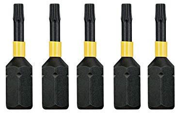 DEWALT Extreme Impact Torsion Bits T10 PACK OF 5 – 25 mm – DT7379T QZ