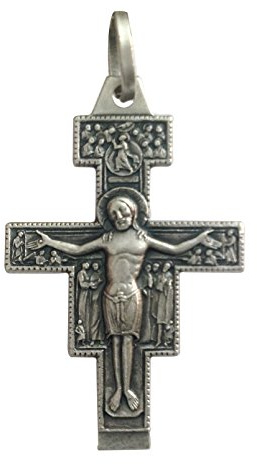 Cruz de San Damián en Plata Maciza 925