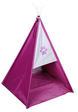 Zelt Tipi für Hunde – Größe M – Lila