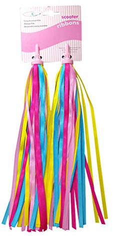 BESPORTBLE Lenkerbänder Für Kinderfahrräder Und Roller Mit Gelb Und Rosa Quasten Einfach Zu Montieren Fahrradzubehör Für Kleine Fahrer