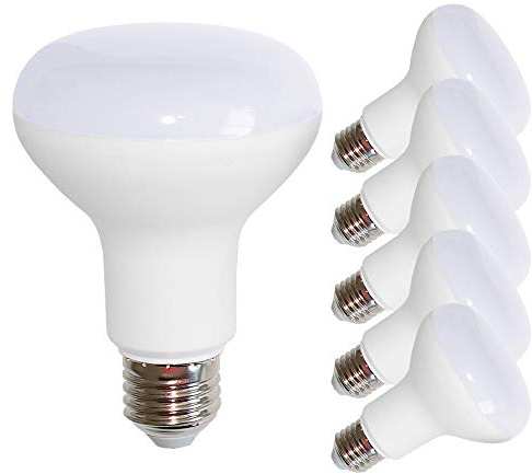NCC-Licht 5x LED Lampe R80 Reflektor E27 8W Warmweiß 2700K | LED Reflektor ersetzt 60W Glühlampe mit E27-Sockel, 120° Abstrahlwinkel ideal für Akzent- und Spotbeleuchtung