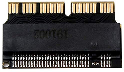 OLVINS Tarjeta adaptadora SSD NGFF M.2 nVME actualizar para MacBook Air A1465 A1466 (año 2013-2016) y para Mac Pro (año 2013-2015 tardío)