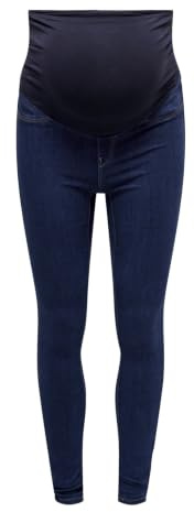 ONLY Female Jeggings OLMRain Reg Skinny, Mörkblå denim, XL