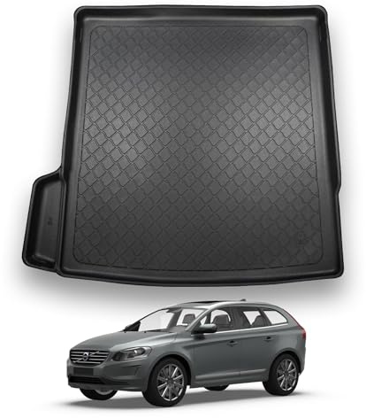 NOMAD Boot Liner Mat for Volvo XC90 2015+, Premium Anti-Slip TPE Car Boot Protector Tray, Waterproof Raised Edge Trunk Mat, Easy Clean Cargo Floor Liner