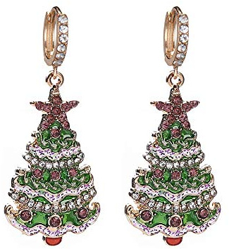 BSLVWG Festliches Ohrstecker-Schmuck-Weihnachtsset, Weihnachten, niedlich, Teenager, Geschenke, Frauen, Mädchen, für Kinder, Ohrringe, Katze, Ohrringe für Frauen