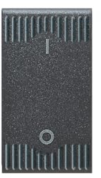 Interruttore Bipolare Noir AVE 45310