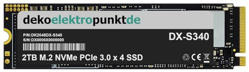 dekoelektropunktde 2TB M.2 SSD Gen3 passend für MSI PRO DP20ZA 5M-051EU | dekoelektropunktde NVMe, Kompatibles Ersatzteil, 2280, PCIe 3.0 x 4