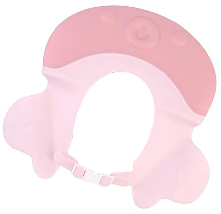 BESTonZON Shampoo Kappe Für Kleinkinder Verstellbar Cartoon Design Freies Material Schutz Vor Wasser Und Shampoo Für Baden Und Haarschneiden