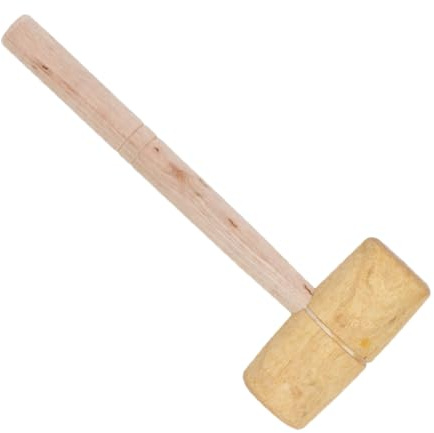 Uonlytech Maglio Da Falegname Impugnatura Comoda Robusta Costruzione in Legno Multiuso