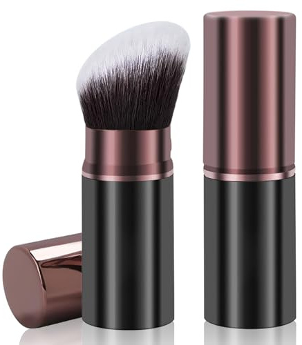 Retractable Kabuki Brush, Face Powder Professional Makeup Brushes