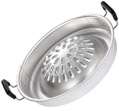 Pot de Parrilla BBQ, Sartén Portátil de Carbón de Filete para la Recolección de la Familia (S) (L)