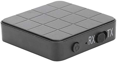Receptor y Transmisor de Inalámbrico Bluetooth 5.0 Solución Portátil para TV Adaptador de Computadora para Amantes de la Música KN321 con Adaptador 2 en 1