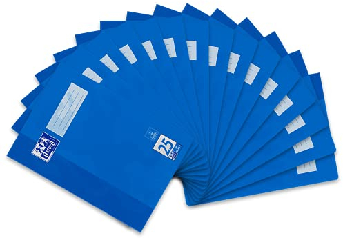 Oxford Schulheft A4, 16 Blatt, Lineatur 25, liniert, 15 Stück