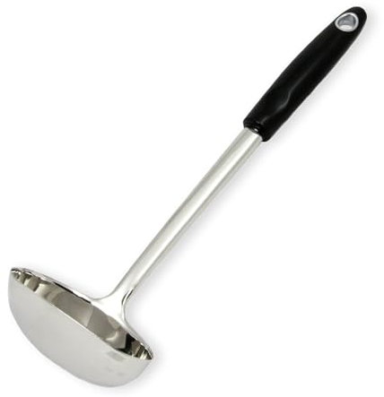 Chef Craft 12560 Heavy Duty Ladle, Stainless Steel, Silver