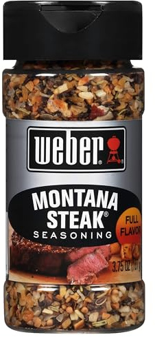 Weber Montana Steak Seasoning, 3.75 Ounces, Pack of 6