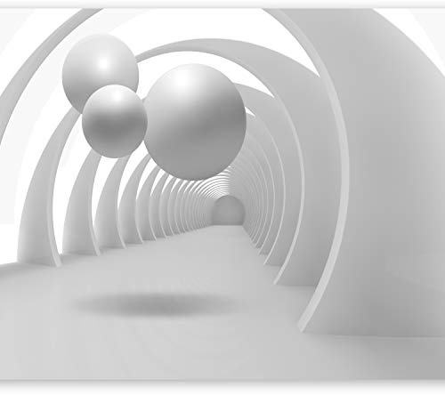 murando - Fototapete Vlies Abstrakt Kugeln, 350x256 cm, Schlafzimmer | Full HD Druck, 3D-Effekt, lichtbeständige Farben, ideal fürs Wohn- oder Schlafzimmer, schnelle Montage, lichtbeständig, edel