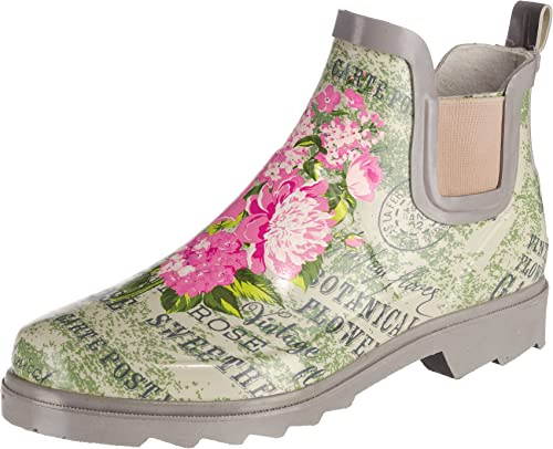 Beck Femme Landlust Bottes bottines de pluie, Multicolore, 40 EU