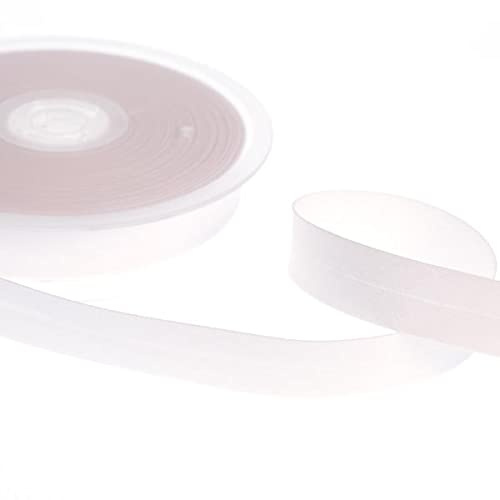 Schrägband, mittelfalz, Polycotton, 18 mm/30 mm, 5 m, Elfenbein, 30 mm