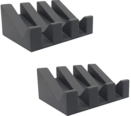 2 Stück Seifenschale Silikon Seifenhalter Dusche mit Ablauf Rutschfreies Selbstentleerend Seifenablage für Badezimmer Bad Küche Arbeitsplatte