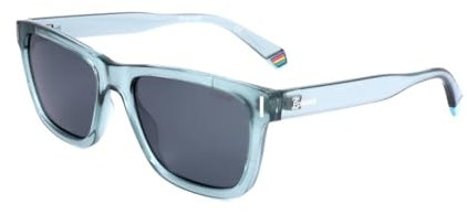 Polaroid Pld 6186/s MVU/C3 AZURE Sunglasses Unisex Polycarbonate, Standard, 54