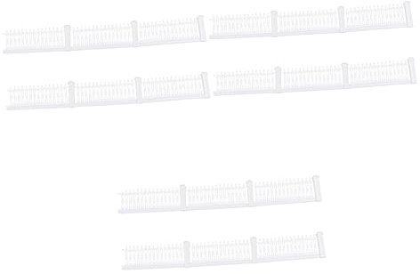 YARNOW 3stücke Gartenzaun Modell Für Sandtische Und Höhlenlandschaften Realistisches Zaun-Accessoire Für Garten Und Innenbereich