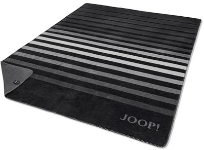 Joop! Wohndecken Shutter Schwarz