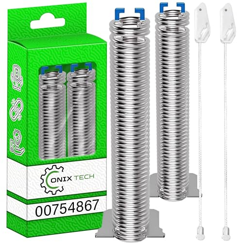 Kit de Ressort Bleu et Câble pour Porte Lave-Vaisselle 00754867 pour Bosch | pour Siemens - Garantie de 5 Ans - ONIX TECH