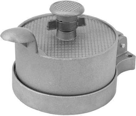 Jenngaoo Pressa per Hamburger, Pressa per Hamburger Regolabile manualmente Pressa per Hamburger Liscia Antiaderente Pressa per Hamburger Fatta in casa Macchina per pressa per Hamburger per