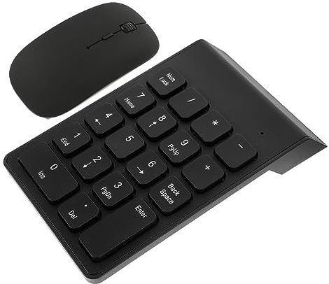 CIYODO Wireless Numeric Keyboard Number Pad for Laptop Mouse Combo Portable Keyboard for Laptop Accessories