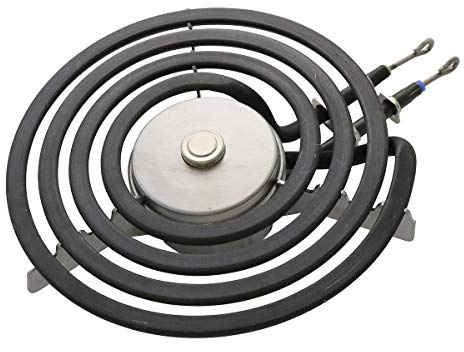 W11396792, W11199519, W11364018, AP6973415 by Kitchen Basics 101, 6 Inch Small Burner Safety Element Compatible with Whirlpool Electric Stove (1 6)
