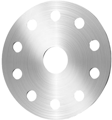 Juego de cocina de placa difusora de calor para cocinas de inducción, adaptador de inducción de acero inoxidable, placa de cocción a fuego lento para anillo de cocina de vidrio (12 cm/4.72 pulgadas o