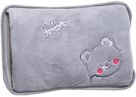 Bolsas De Agua Caliente Eléctrica - 27x19x4cm Recargable Portatil Bolsas De Agua Caliente Peluche, Calentador De Manos Y Cuerpo, Calentamiento Rápido, Para Manos,Cuerpo,Calentador De Vientre
