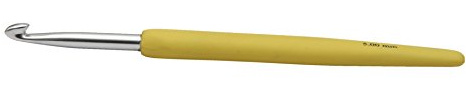 KnitPro Häkelnadel Waves, Gelb, 5,0 mm