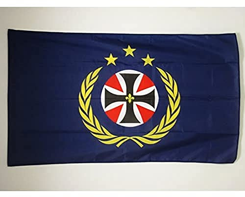 AZ FLAG - Drapeau Saint Empire européen - 150x90 cm - Drapeau Ue 100% Polyester Avec Fourreau et cordelette - Pavillon 110 g