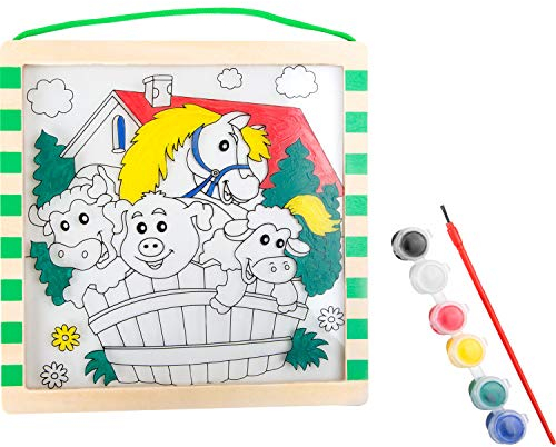 Legler - 10179 - Image à Colorier - Ferme - en Bois
