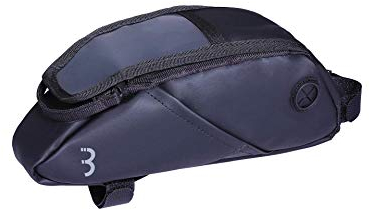 BBB Cycling Fahrradtasche FuelPack|Rahmentasche für Fahrrad mit 2 Klettverschlüsse|Fahrrad Pack wasserdicht|Transparente Abdeckfolie für Straßenkarte