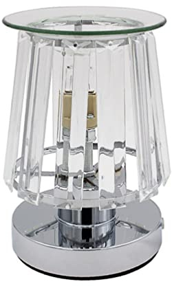 Lesser & Pavey Aroma Lamp Silver Clear Crystal, JNS_476045